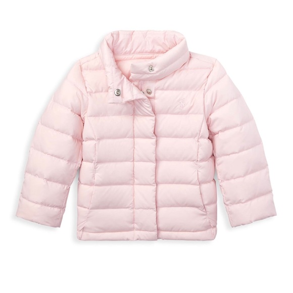 ralph lauren pink coat